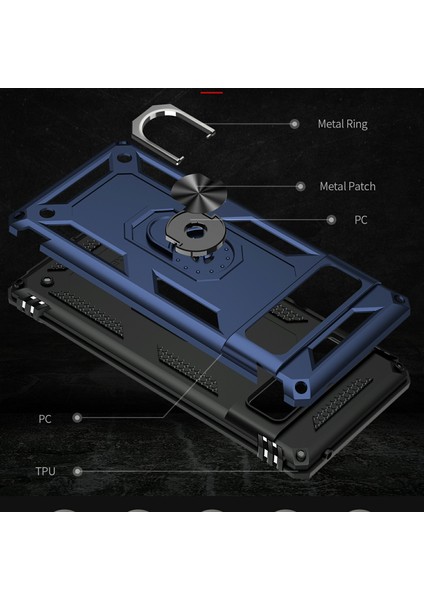 Google Pixel 6 Pro İçin Telefon Kılıfı - Mavi (Yurt Dışından) modelleri