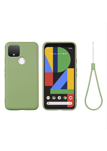 Google Pixel 4A İçin Telefon Kılıfı - Yeşil (Yurt Dışından) indirimleri