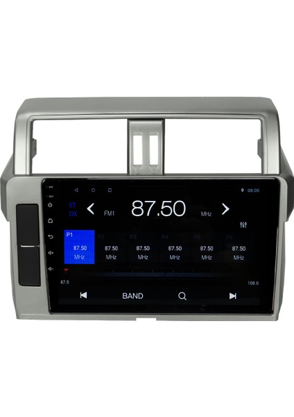 Toyota Prado Android 12 Kablosuz Carplay Navigasyon Multimedya Ekran Teyp - MY-0609W-TOYOTA Prado