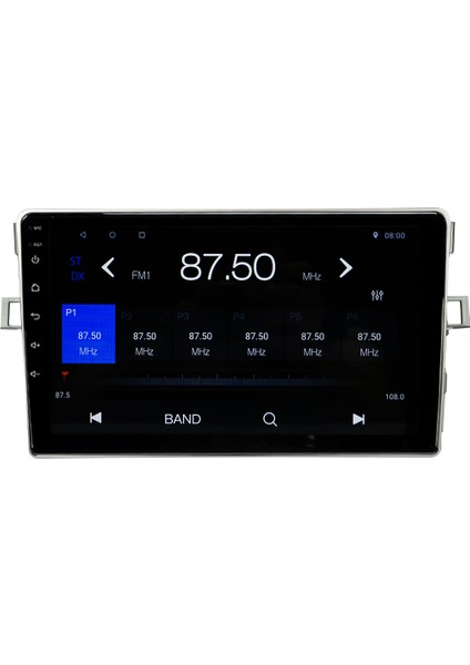 Toyota Verso Android 12 Kablosuz Carplay Navigasyon Multimedya Ekran Teyp - MY-0609W-TOYOTA Verso