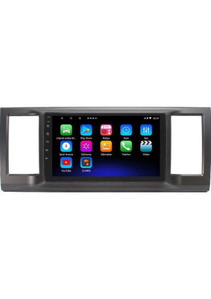 Vw Caravelle Android 12 Kablosuz Carplay Navigasyon Multimedya Ekran Teyp - MY-0609W-VW Caravelle
