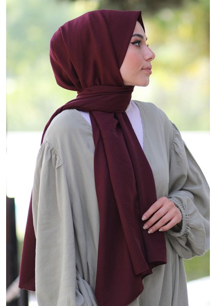 Pamuk Cazz Şal Bordo fiyatları