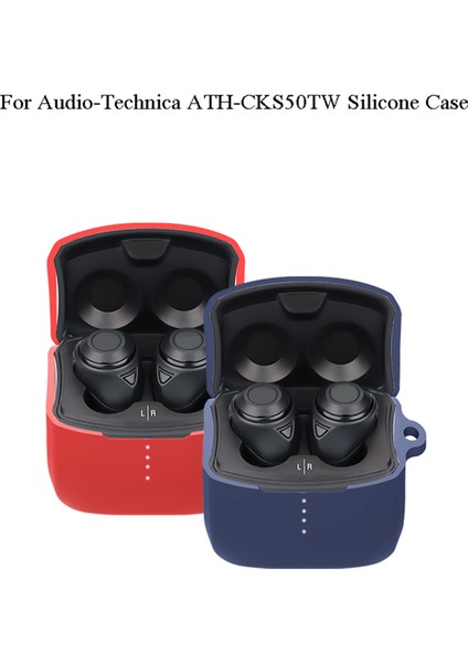 Technica ATH-CKS50TW Için Kablosuz Kulaklık Kılıfı - Koyu Yeşil (Yurt Dışından)