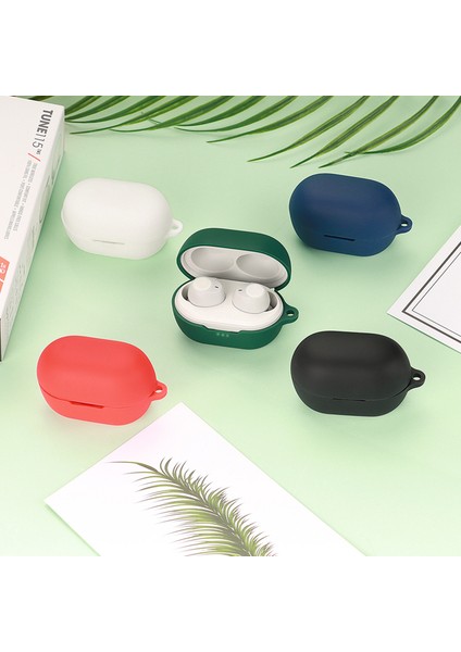 Forjbl Tune 115TWS Için Kablosuz Kulaklık Kılıfı - Koyu Yeşil (Yurt Dışından)