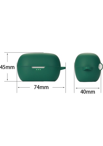 Forjbl Tune 115TWS Için Kablosuz Kulaklık Kılıfı - Kırmızı (Yurt Dışından)