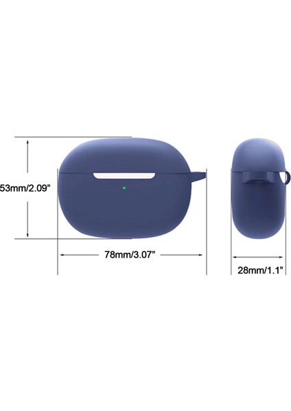 Silikon Bluetooth Kulaklık Kılıfı - Siyah (Yurt Dışından)