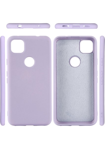 Google Pixel 4A Için Telefon Kılıfı - Mor (Yurt Dışından)