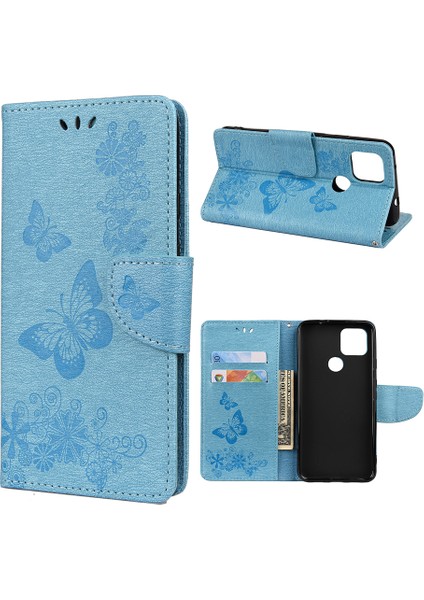 Google Pixel 4A Için Telefon Kılıfı - Mavi (Yurt Dışından)