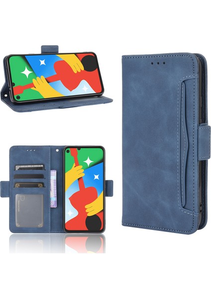 Google Pixel 4A Için Telefon Kılıfı - Mavi (Yurt Dışından)