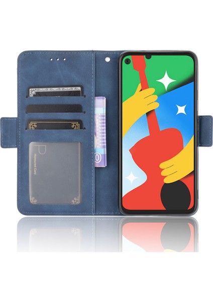 Google Pixel 4A Için Telefon Kılıfı - Mavi (Yurt Dışından) indirimleri