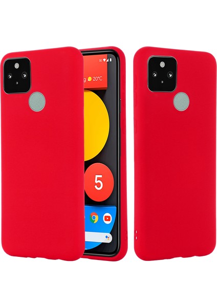 Google Pixel 5A Için Telefon Kılıfı - Kırmızı (Yurt Dışından) fiyatları