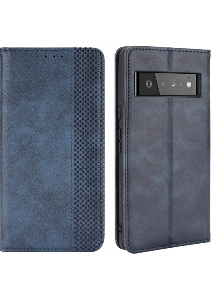 Google Pixel 6 Pro Için Telefon Kılıfı - Mavi (Yurt Dışından)
