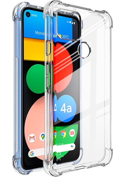 Google Pixel 4A Için Telefon Kılıfı - Şeffaf (Yurt Dışından)
