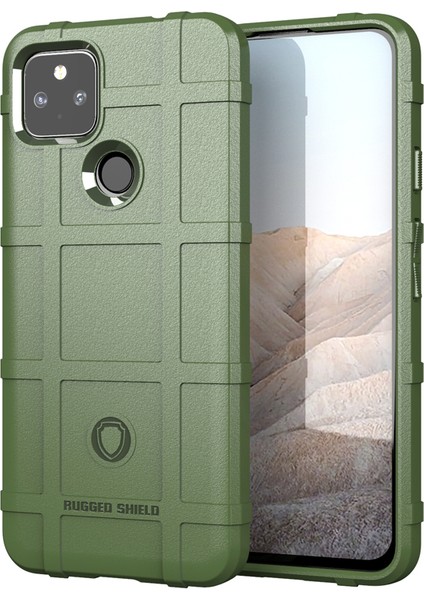 Google Pixel 5A Için Telefon Kılıfı - Yeşil (Yurt Dışından)