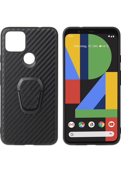 Google Pixel 4A Için Telefon Kılıfı - Siyah (Yurt Dışından)