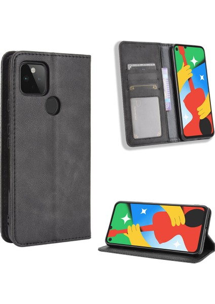 Google Pixel 4A Için Telefon Kılıfı - Siyah (Yurt Dışından)
