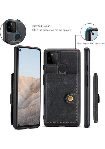 Google Pixel 5A Için Telefon Kılıfı - Siyah (Yurt Dışından) fiyatları