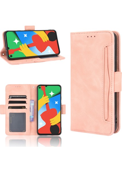 Google Pixel 4A Için Telefon Kılıfı - Pembe (Yurt Dışından)