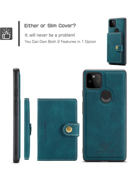 Google Pixel 5A Için Telefon Kılıfı - Yeşil (Yurt Dışından) indirimleri