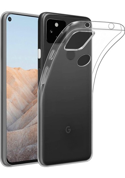 Google Pixel 5A Için Telefon Kılıfı - Şeffaf (Yurt Dışından)