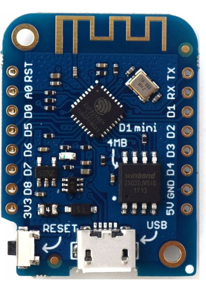 Roba ESP8266 Wemos D1 Mini Wireless Wıfı Iot Kartı Development Board modelleri