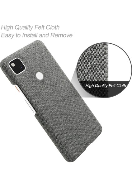 Google Pixel 4A Için Telefon Kılıfı - Koyu Gri (Yurt Dışından) fırsatları
