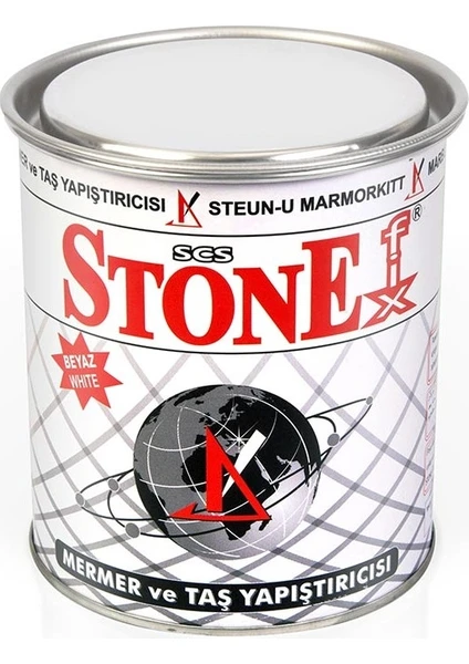 Stone Fix Scs - Granit Mermer ve Taş Yapıştırıcısı Beyaz 1200 Gram