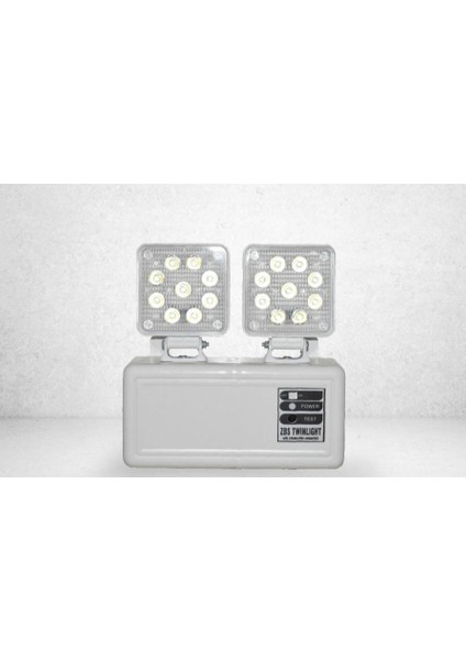 Acil Aydınlatma Armatürü 2X9F Ledli, Akülü - 6'lı Set