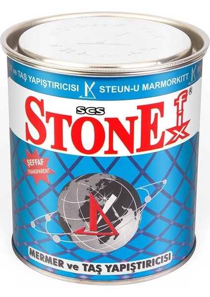 Scs - Granit Mermer ve Taş Yapıştırıcısı 800 Gram Şeffaf