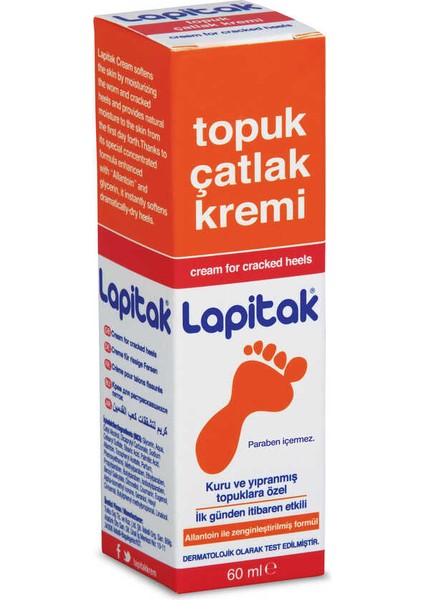 Ayak Kremleri,Lapitak