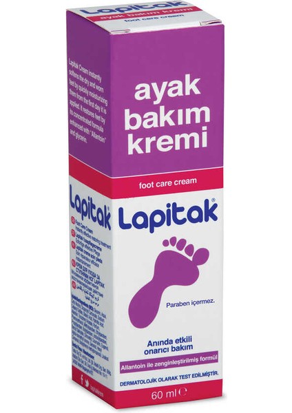 Ayak Kremleri,Lapitak