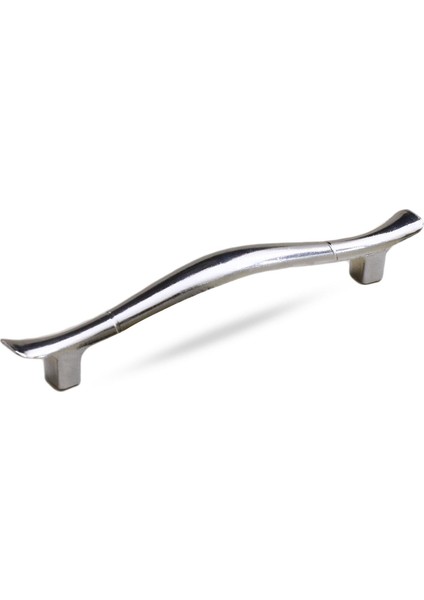 Orkide Çekmece Dolap Kapak Kulpu Kulbu 96 mm Krom Metal Kulp