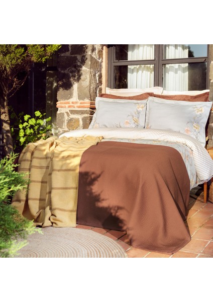 Karaca Home Clara Kahve Çift Kişilik Winter Set