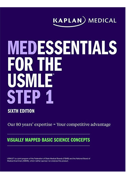 Kaplan Publishing Medessentials For The Usmle Step 1  Test