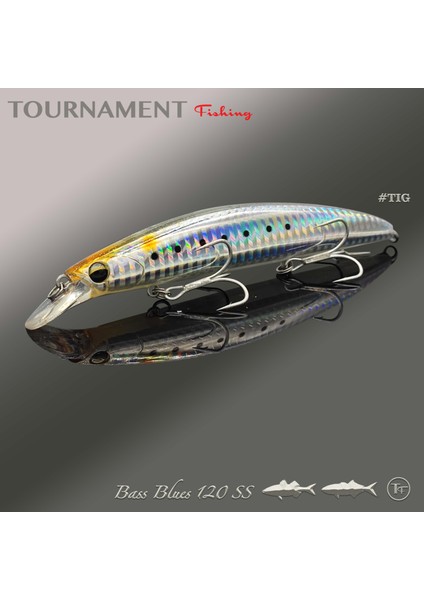 Bassblues 120 Ss 120 mm 24 gr #tıg fırsatları