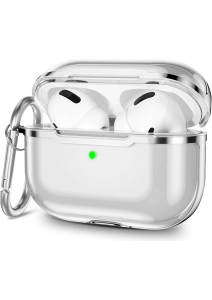 Uygulanabilir Airpods Pro Kaplama Şeffaf Koruyucu Kapak (Yurt Dışından)