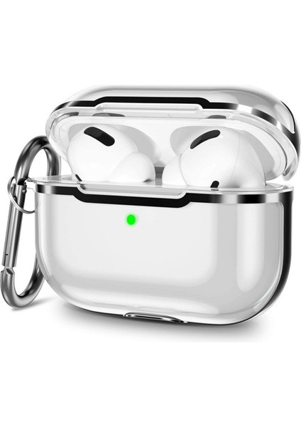 Uygulanabilir Airpods Pro Kaplama Şeffaf Koruyucu Kapak (Yurt Dışından)