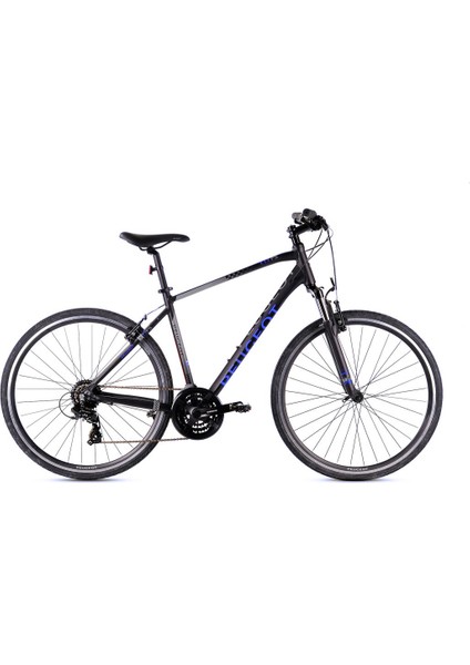 T17-FS 510H 28" 24-V Vb Siyah-Mavi Trekking Bisikleti