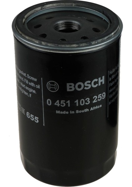 Ford Ranger Yağ Filtresi Bosch 2006-2012 0451103259 fiyatları