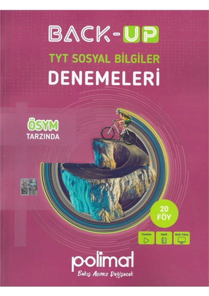 Polimat Yayınları TYT Sosyal Bilimler Back-Up Denemeleri