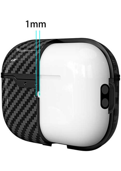 Apple Airpods Pro 2 Kılıf Karbon Fiber Silikon Airbag 04 fırsatları