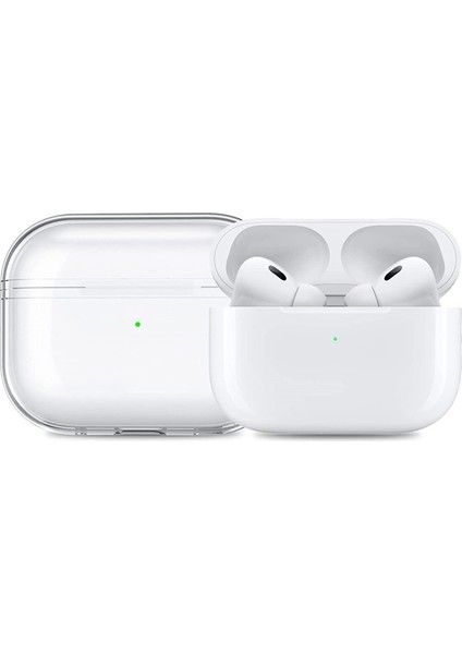 Apple Airpods Pro 2 Kılıf Silikon Şeffaf