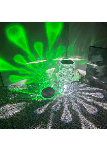 Sweet Ruı Kristal Masa Lambası Romantik Bir Atmosfer Gece Lambası(Yurt Dışından)