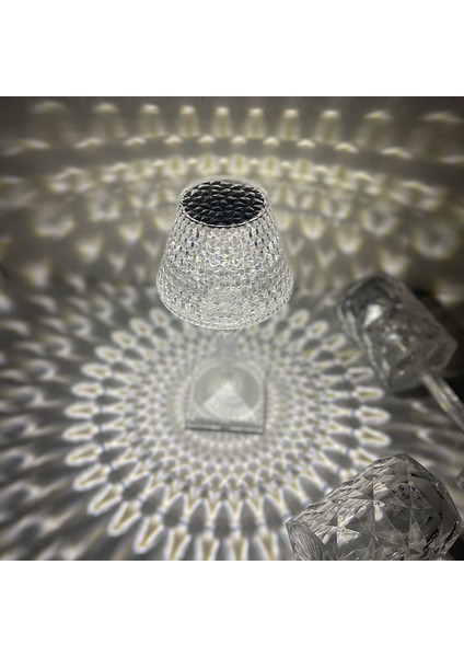 Sweet Ruı Kristal Masa Lambası Romantik Bir Atmosfer Gece Lambası(Yurt Dışından)