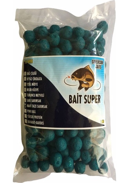 Süpercarp Baits Boili 18MM.(SARIMSAK) 1kg.