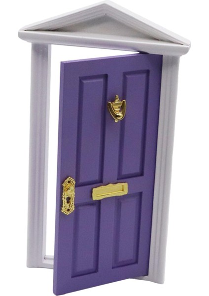 Dollhouse Minyatür Kapılar Modeli 1/12 Ölçeği (Yurt Dışından)
