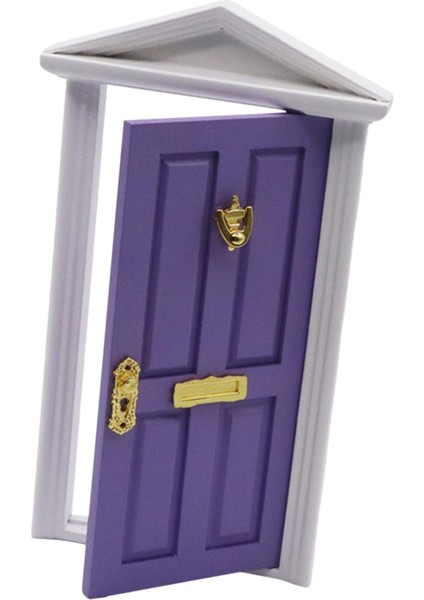 Dollhouse Minyatür Kapılar Modeli 1/12 Ölçeği (Yurt Dışından)