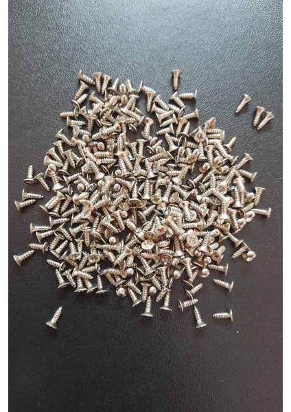 6,5 mm Mini Hobi Vidası Nikel 1000 Adet