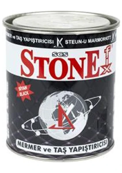 Stone Fix Scs Granit Mermer ve Taş Yapıştırıcısı 1200 Gram Siyah