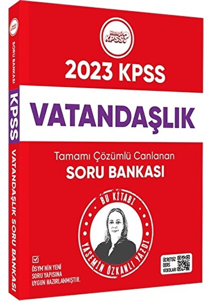 Hangi KPSS 2023 Vatandaşlık Tamamı Çözümlü Canlanan Soru Bankası